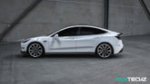 PAKTECHZ Carbon Fiber Side Skirts for Tesla Model 3